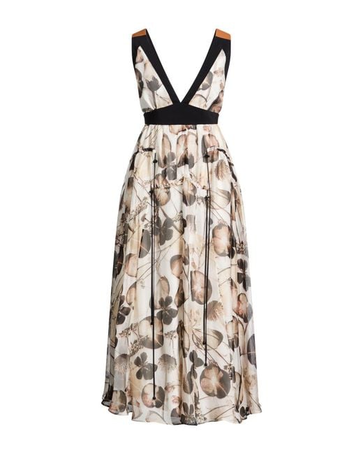 Trussardi White Maxi Dresses