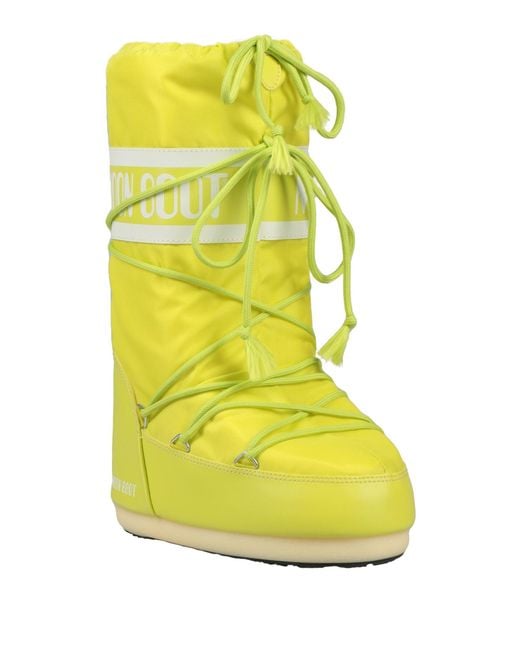 Moon Boot Yellow Boot