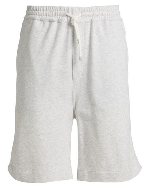 Brunello Cucinelli Gray Light Shorts & Bermuda Shorts Cotton, Polyamide for men