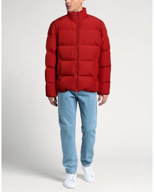 Tommy Hilfiger Red Puffers for men