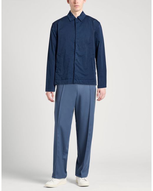 Crossley Blue Jacket Cotton, Elastane for men