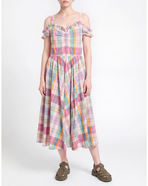 Polo Ralph Lauren White Midi Dress