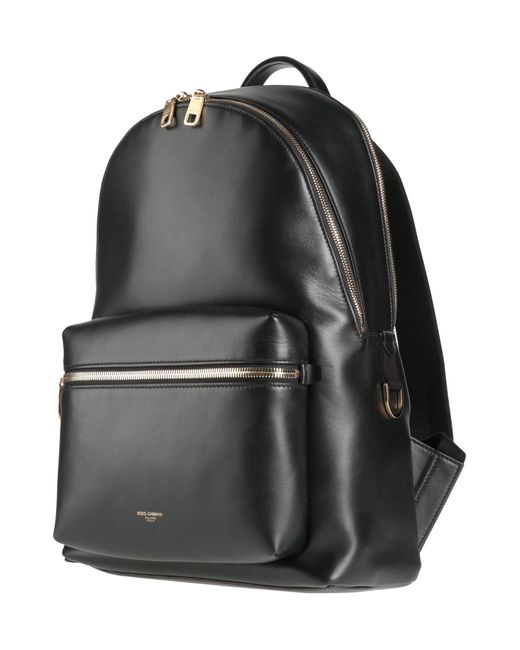 Dolce & Gabbana Black Rucksack for men