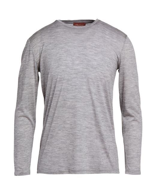 TWENTY-ONE by ANTONIO CARNEVALE Gray T-Shirt for men