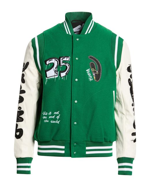 DISCLAIMER Green Jackets for men