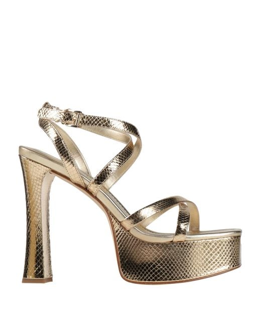 MICHAEL Michael Kors Metallic Sandals