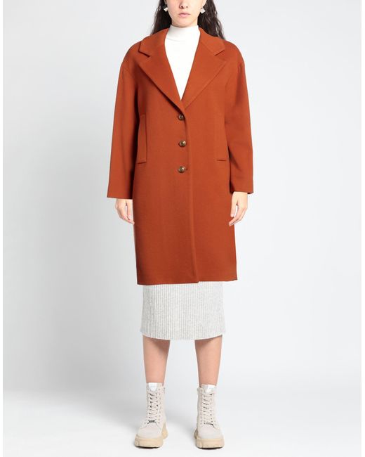Tagliatore 0205 Orange Coat