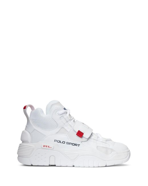 Polo Ralph Lauren White Ps100 High-top Trainer for men