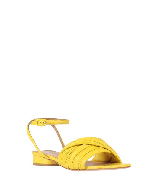 Halmanera Yellow Sandals