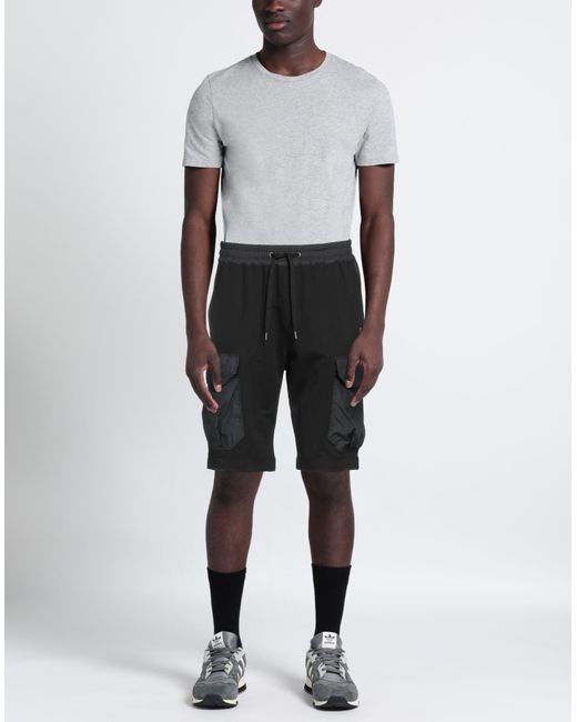 Parajumpers Gray Shorts & Bermuda Shorts for men