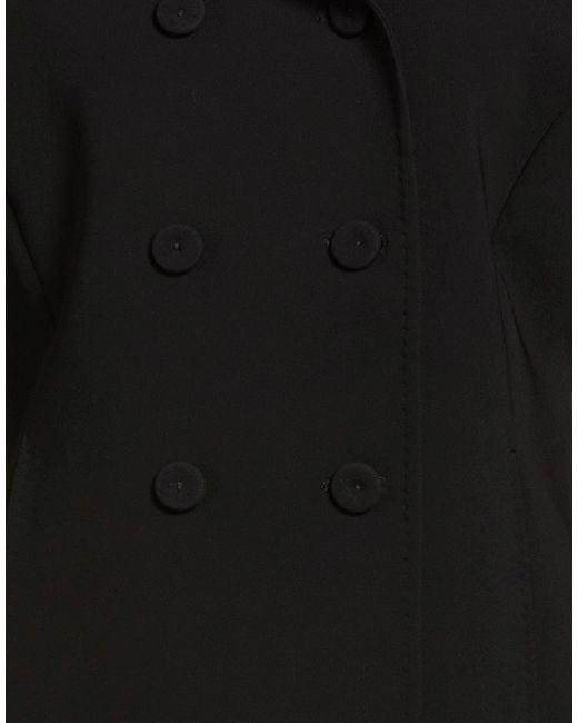 Max Mara Black Blazer Triacetate, Polyester