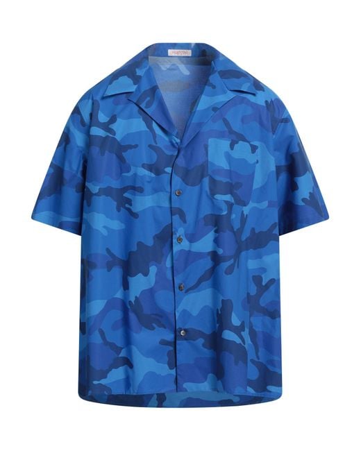 Valentino Garavani Blue Shirt for men