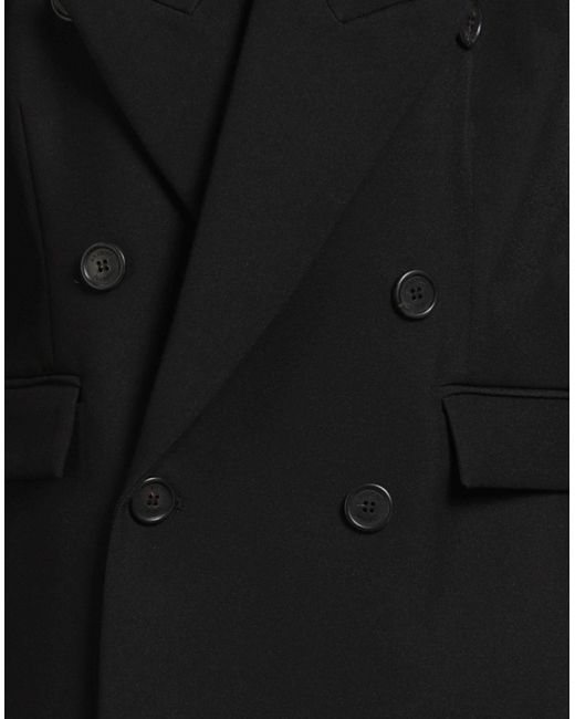 Coperni Black Overcoat & Trench Coat Recycled Polyester