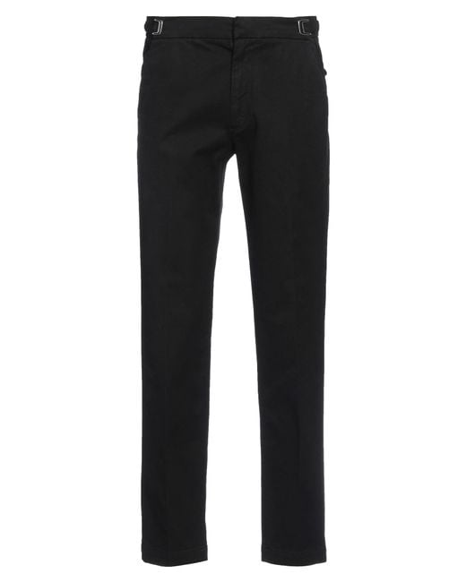 Cellar Door Black Trouser for men