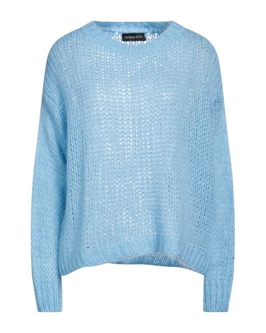 VANESSA SCOTT Blue Sweater