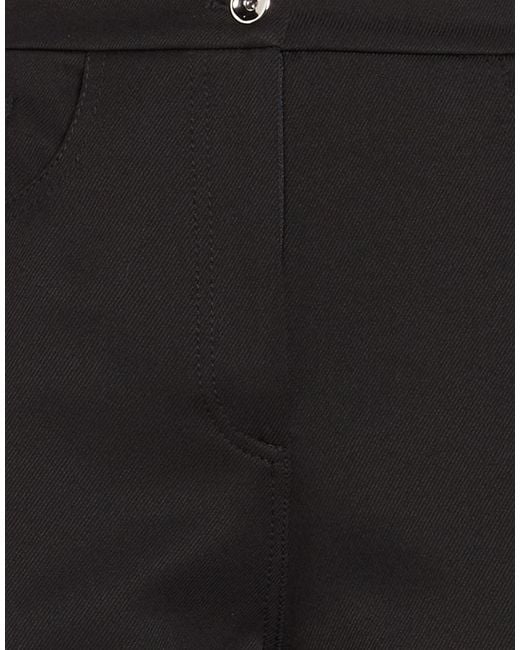 Patrizia Pepe Black Pants Polyester, Elastane