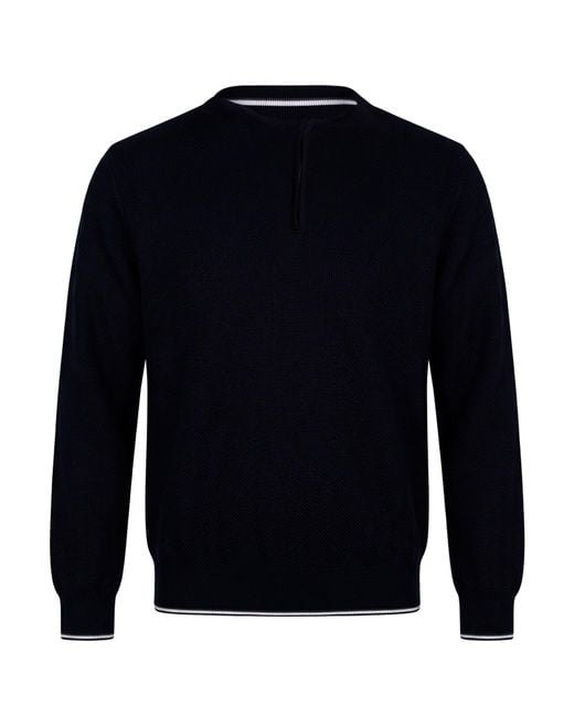 Paul & Shark Blue Midnight Sweater Virgin Wool, Lyocell for men
