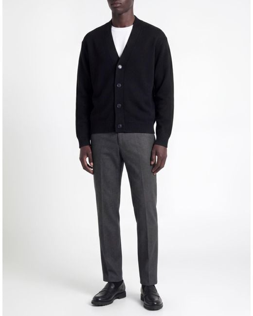 Cardigan di Alpha Studio in Black da Uomo