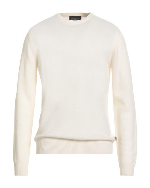 40weft White Jumper for men