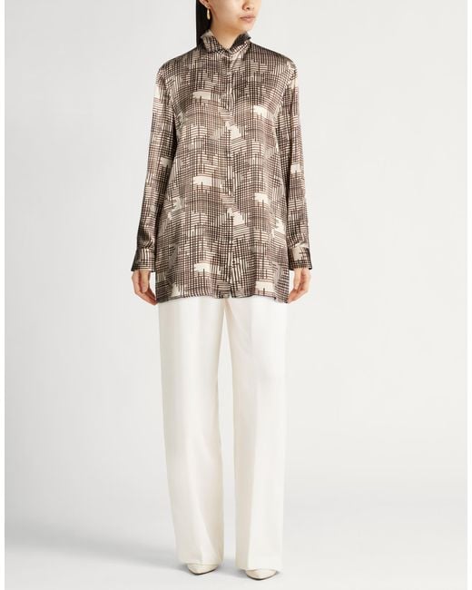 Camisa Kiton de color Brown