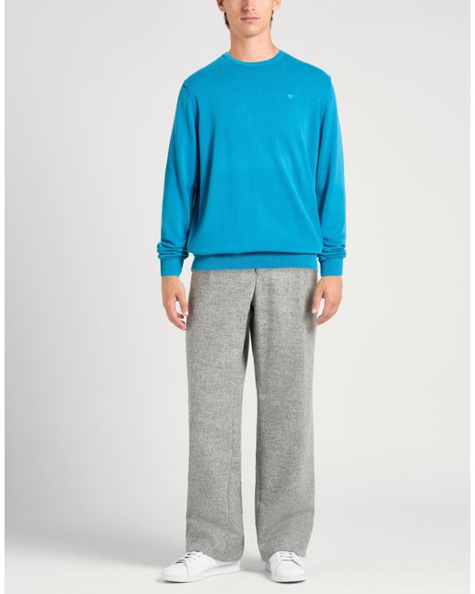 Fred Mello Blue Sweaters for men