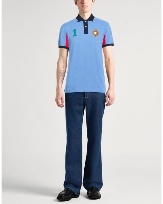 Polo di Hackett in Blue da Uomo