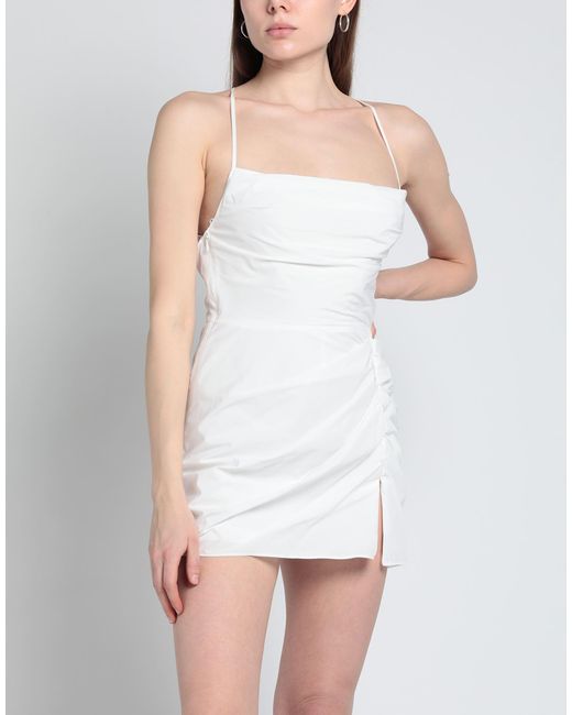 Amanda Uprichard White Dungarees