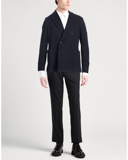 Circolo 1901 Blue Blazer Virgin Wool, Cotton for men