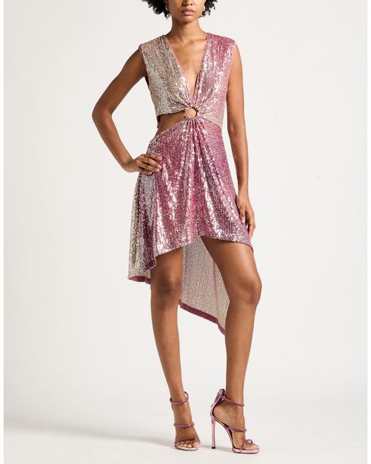 Liu Jo Pink Midi Dress