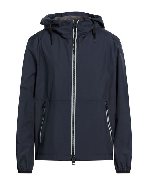 Herno Blue Laminar Jacket Polyester for men