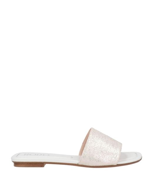 Sandales Rodo en coloris White