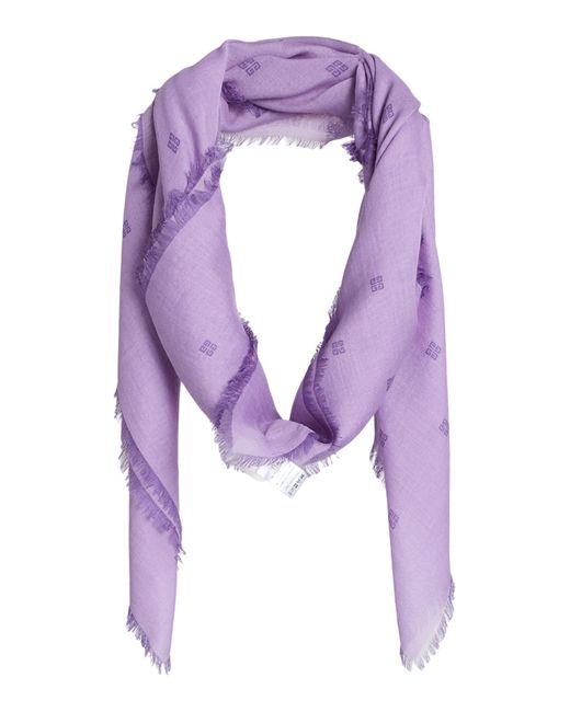 Bufanda Givenchy de color Purple