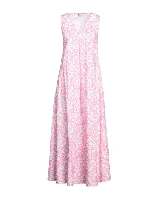 Caliban Pink Maxi Dress