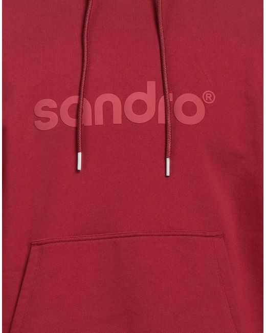 Sandro Sweatshirt in Red für Herren