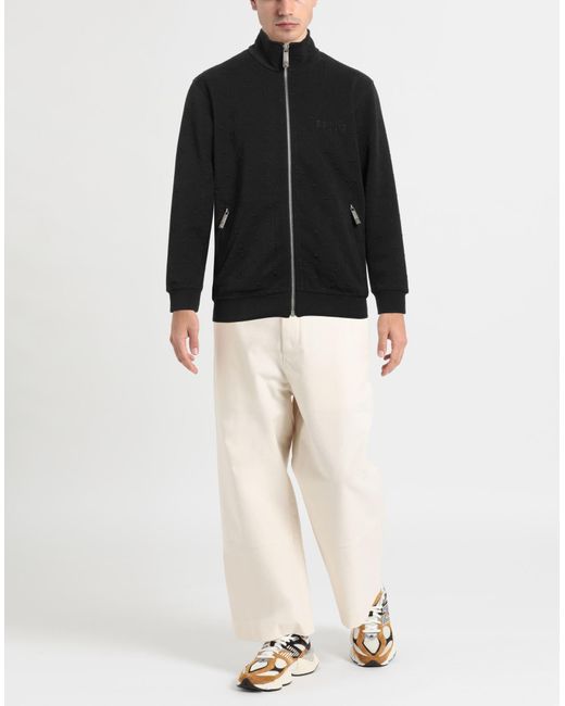 John Richmond Black Sweatshirt for men