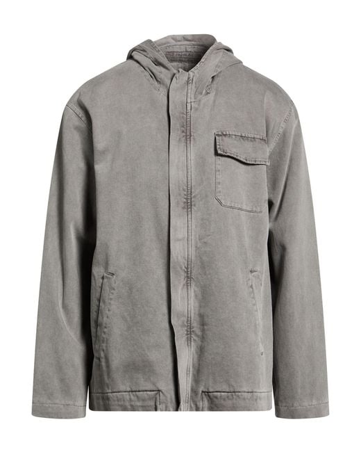 Crossley Gray Denim Outerwear for men
