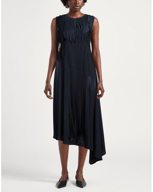 High Blue Midi-Kleid