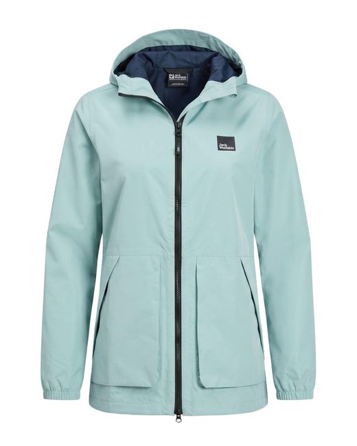Jack Wolfskin Blue Jacket Polyester
