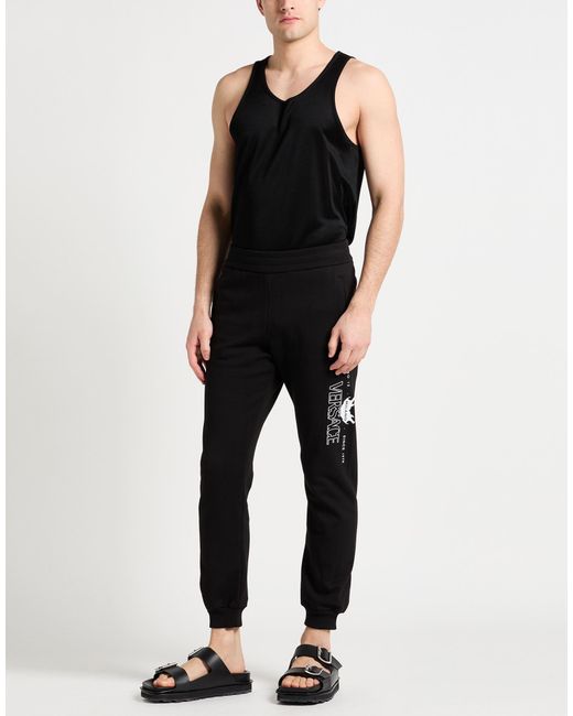 Versace Black Pants Cotton for men
