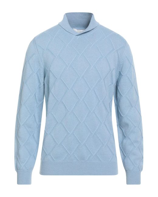 Mauro Ottaviani Blue Jumper for men