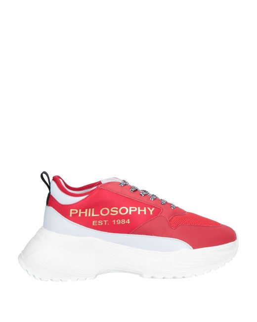 Philosophy Di Lorenzo Serafini Red Sneakers