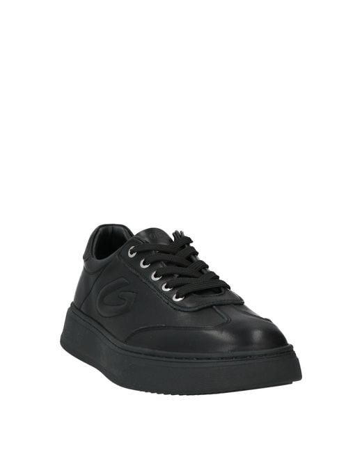 Alberto Guardiani Black Trainers for men