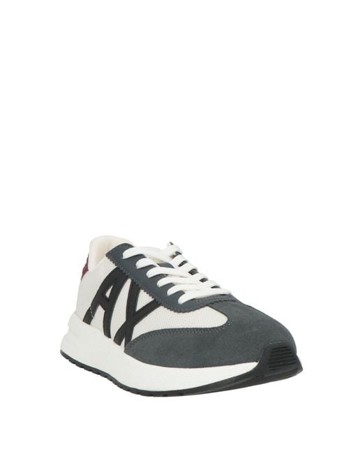 ARMANI EXCHANGE White Trainers for men