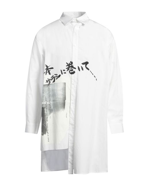 Y's Yohji Yamamoto Hemd in White für Herren
