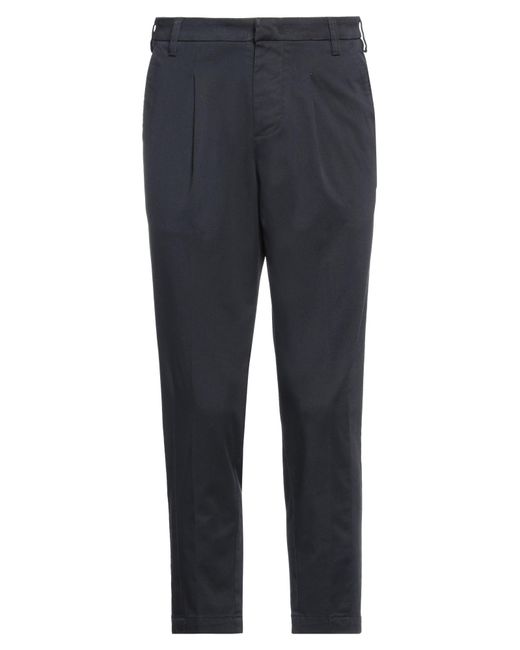 Entre Amis Blue Cropped Trousers for men