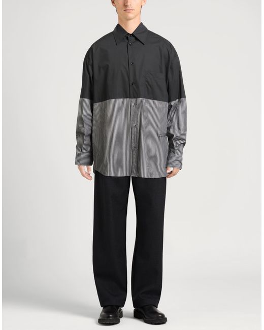MM6 by Maison Martin Margiela Hemd in Gray für Herren