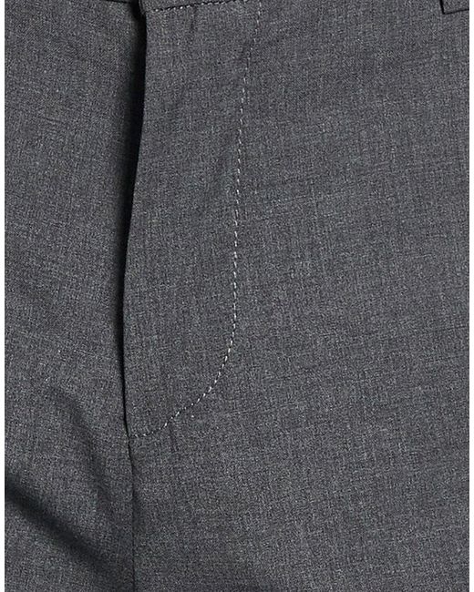 Saucony Gray Pants Polyester, Wool, Elastane for men