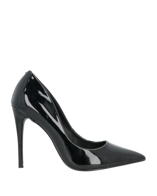 Steve madden patent deals leather pumps