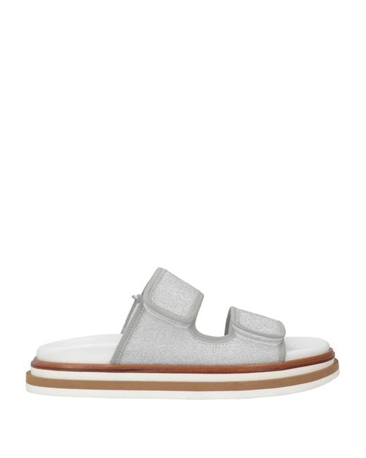 Hogan White Sandale