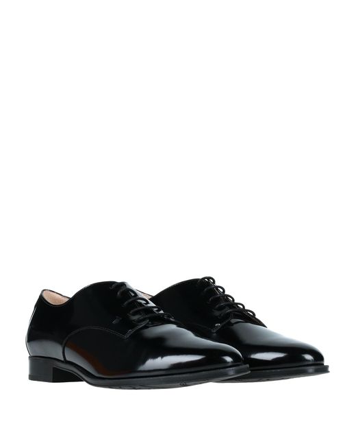 Tod's Black Lace-up Shoes